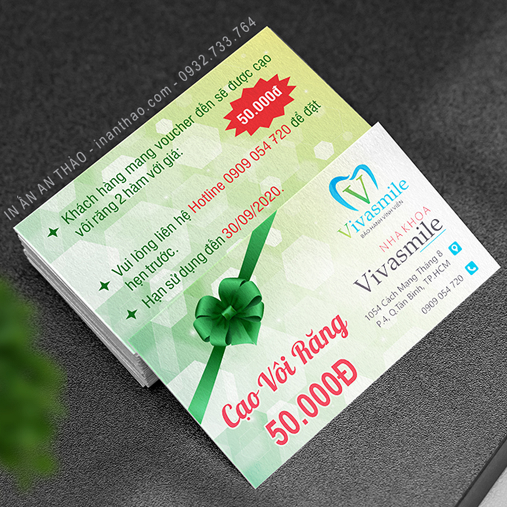 Name card - Voucher - Tờ rơi
