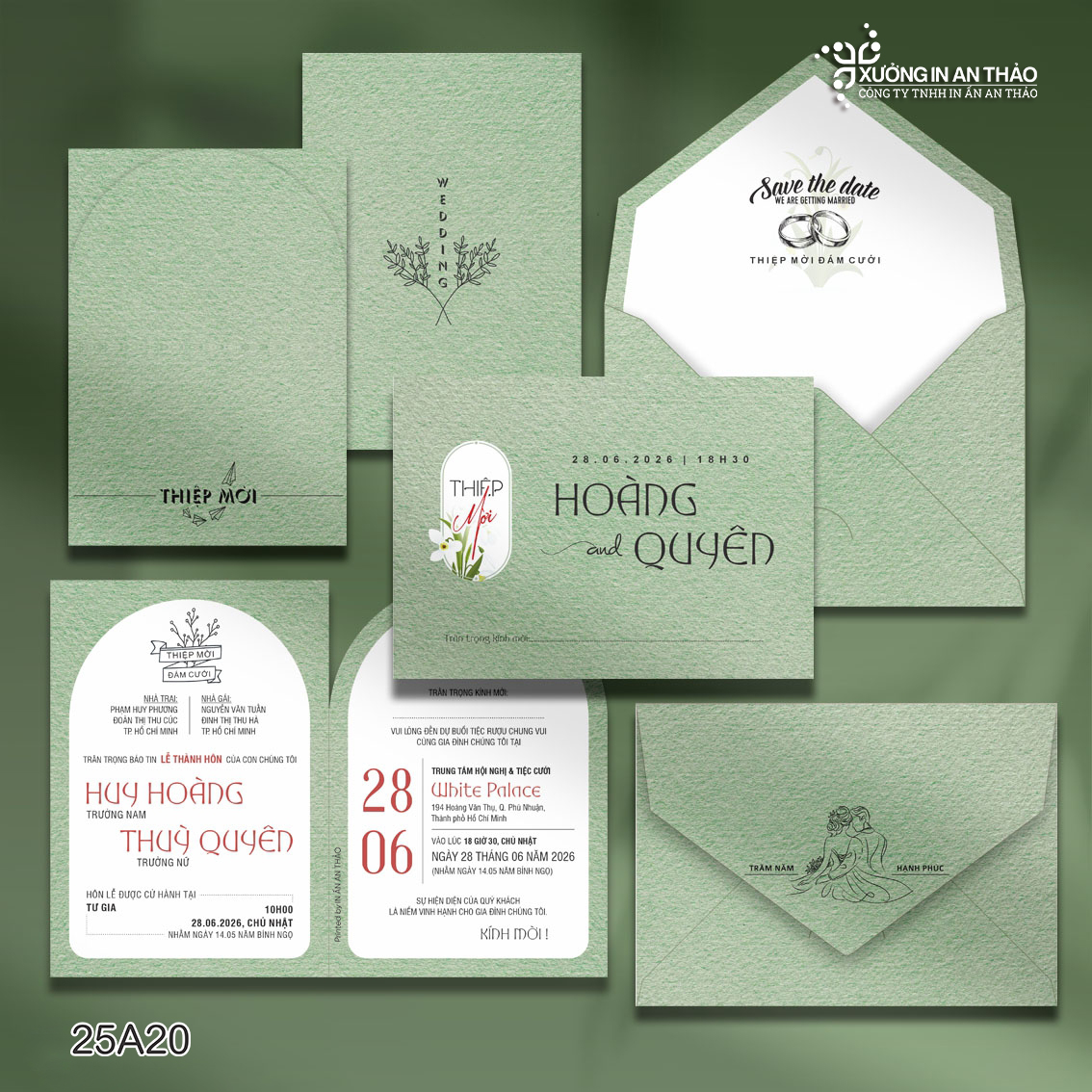 https://www.inanthao.com/Thiệp Cưới Xanh Bơ Nhạt - 25A20