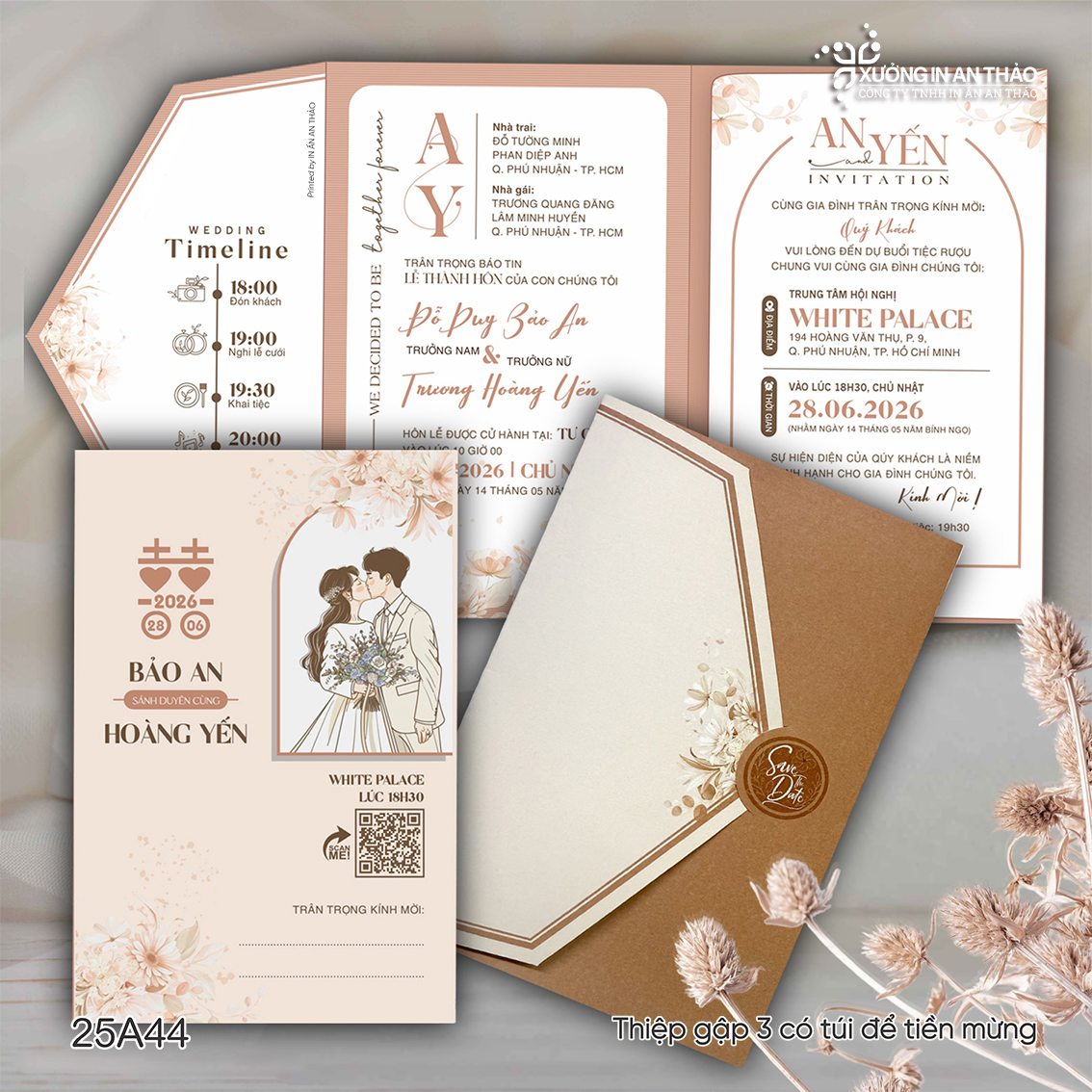 https://www.inanthao.com/Thiệp Cưới Gập 3 Có Túi - 25A44