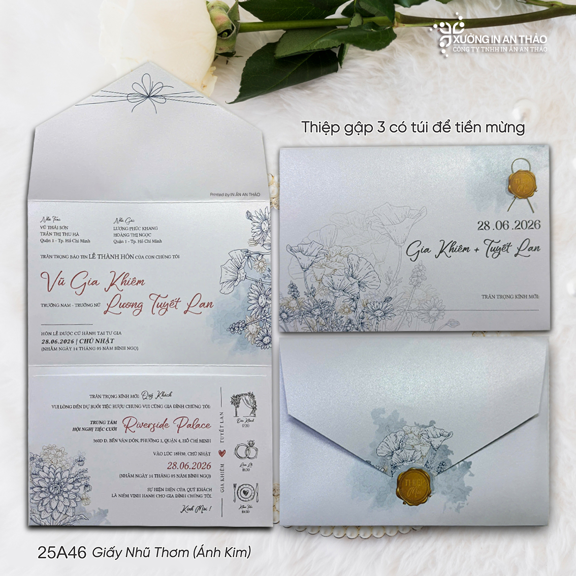 https://www.inanthao.com/Thiệp Gập 3 Có Túi (Giấy Nhũ Thơm) - 25A46