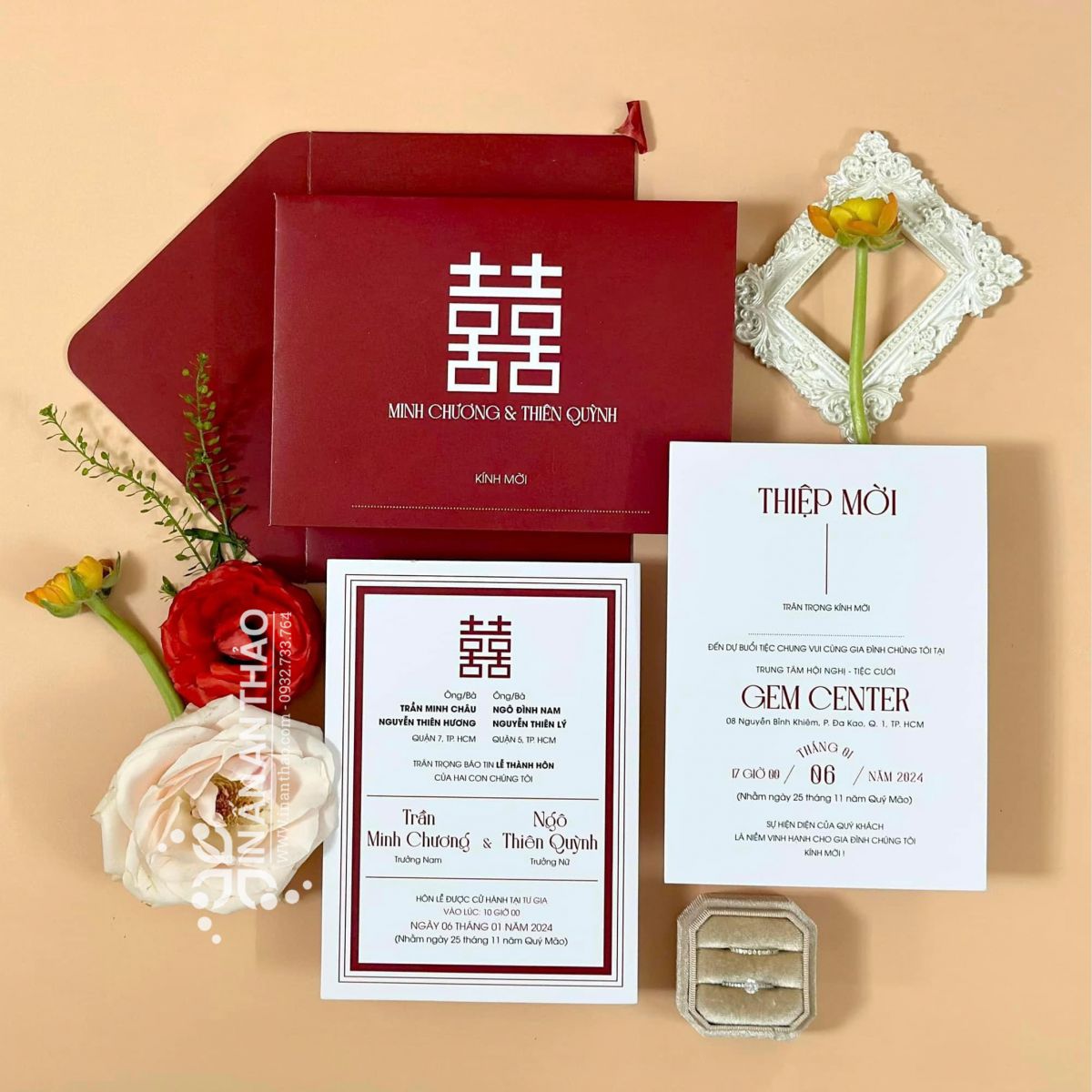 Album Thiệp Cưới Tự Thiết Kế