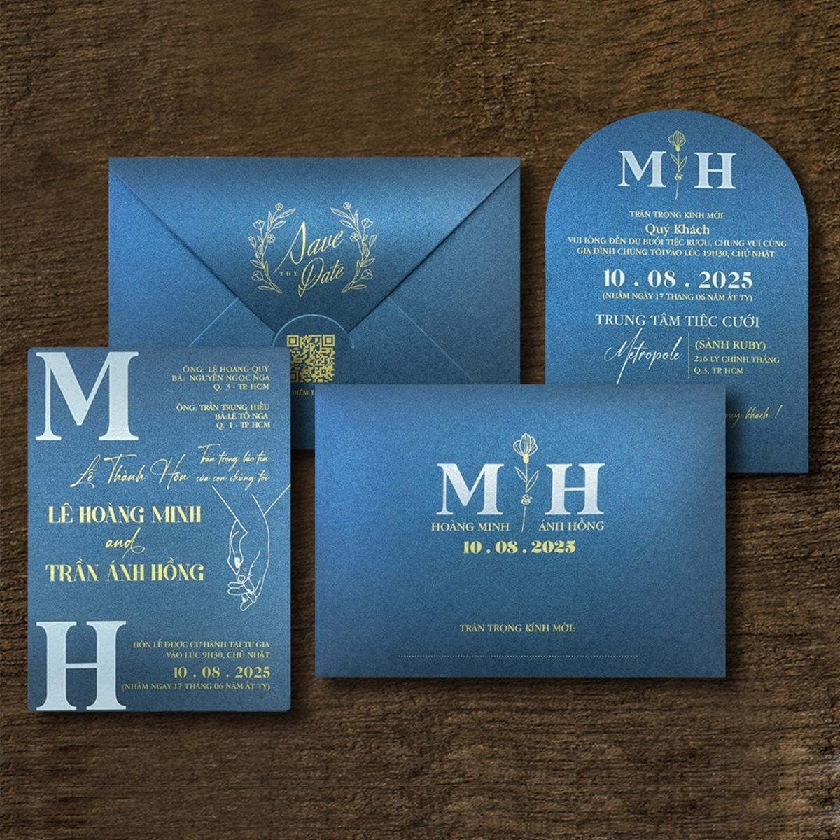 https://www.inanthao.com/Thiệp Cưới do Khách tự thiết kế - Nhũ Thơm 1 mặt