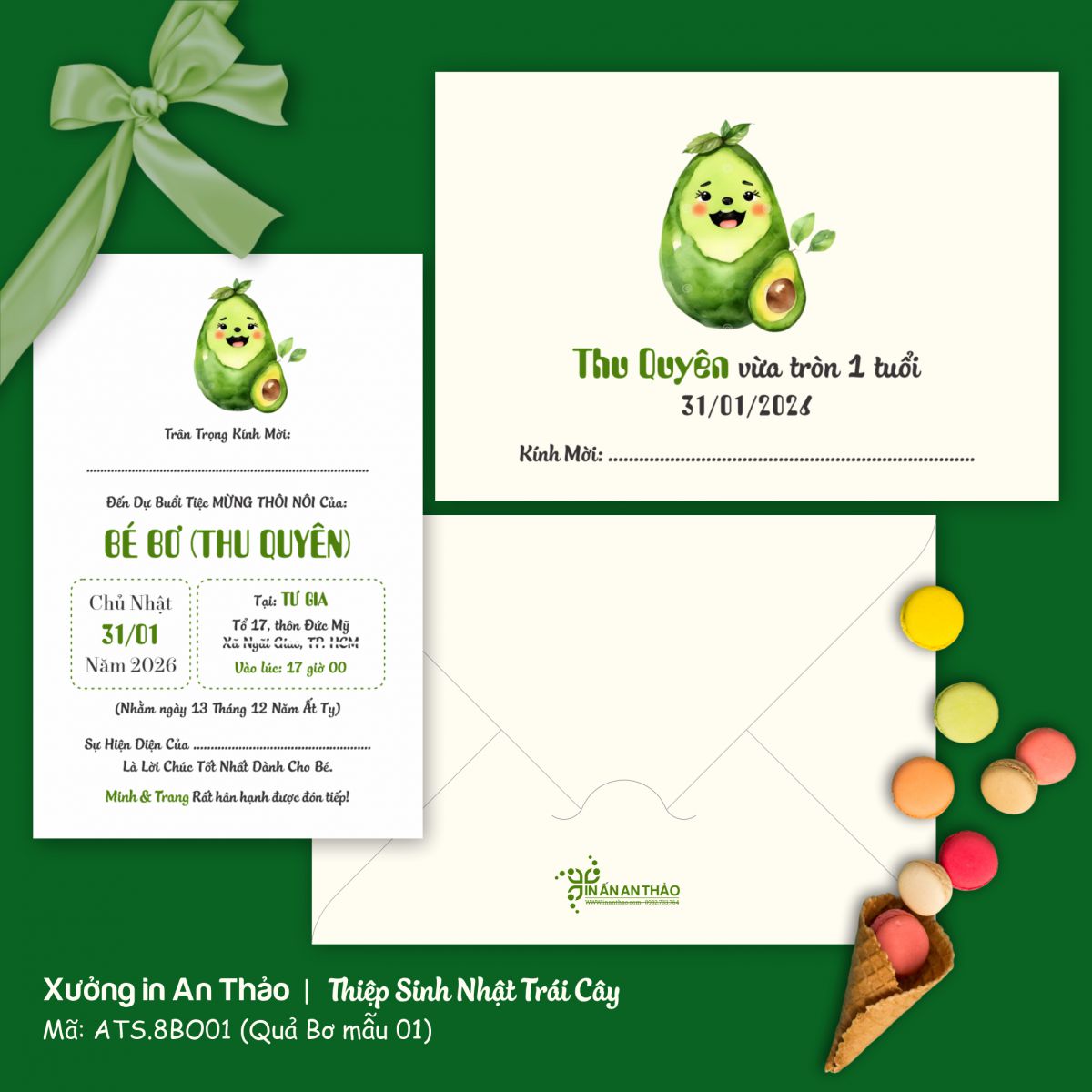 https://www.inanthao.com/[ATS.8BO01] Thiệp Sinh Nhật Quả Bơ (Mẫu 01) - in từ 20 thiệp
