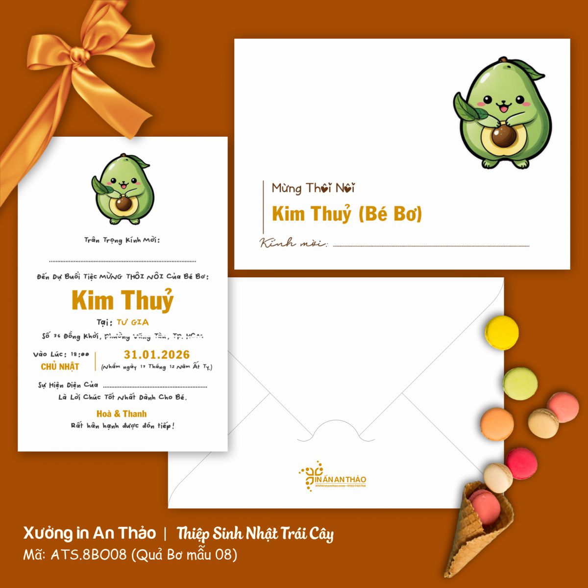 https://www.inanthao.com/[ATS.8BO08] Thiệp Sinh Nhật Quả Bơ (Mẫu 08) - in từ 20 thiệp