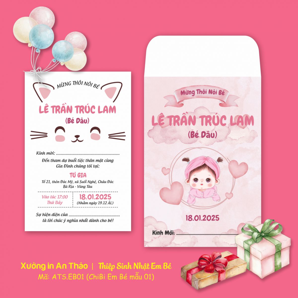 https://www.inanthao.com/[ATS.EB01] Thiệp Sinh Nhật Chibi Em Bé (Mẫu 01) - in từ 20 thiệp